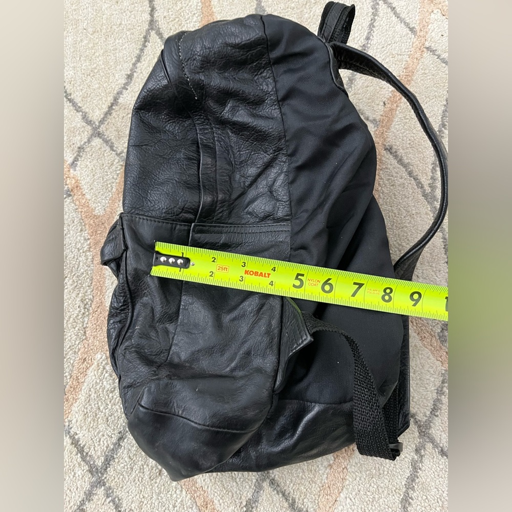 Black Wilsons Leather Backpack - image 5